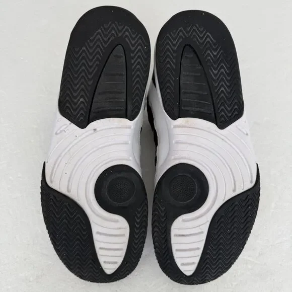 Size 13 - Nike Air Jordan Max Aura White Black Gold AQ9084-107 Men's Shoes - Picture 8 of 11